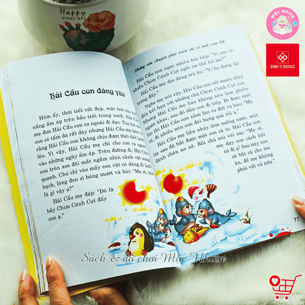 Combo 04 cuốn Sách - 365 chuyện kể trước giờ đi ngủ - Những câu chuyện phát triển chỉ số IQ và EQ cho trẻ từ 2-12 tuổi - Đinh Tị Books