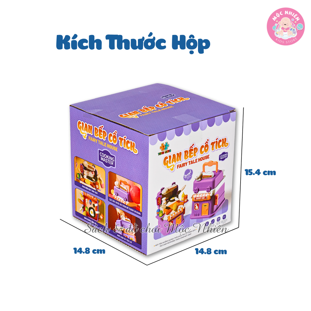 Đồ chơi nhập vai ngôi nhà cổ tích - Cho trẻ từ 3 tuổi - Toys&Joys
