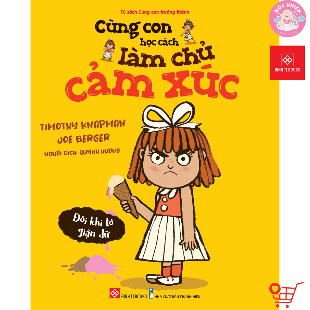Combo 02 cuốn Sách - Cùng con học cách làm chủ cảm xúc - Đinh Tị Books
