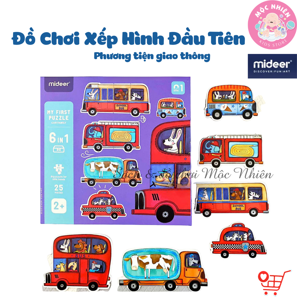 Bộ xếp hình Mideer My First Puzzle