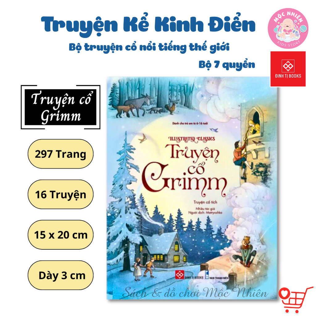 Sách - Truyện kể kinh điển Illustrated Classics - Đinh Tị Books
