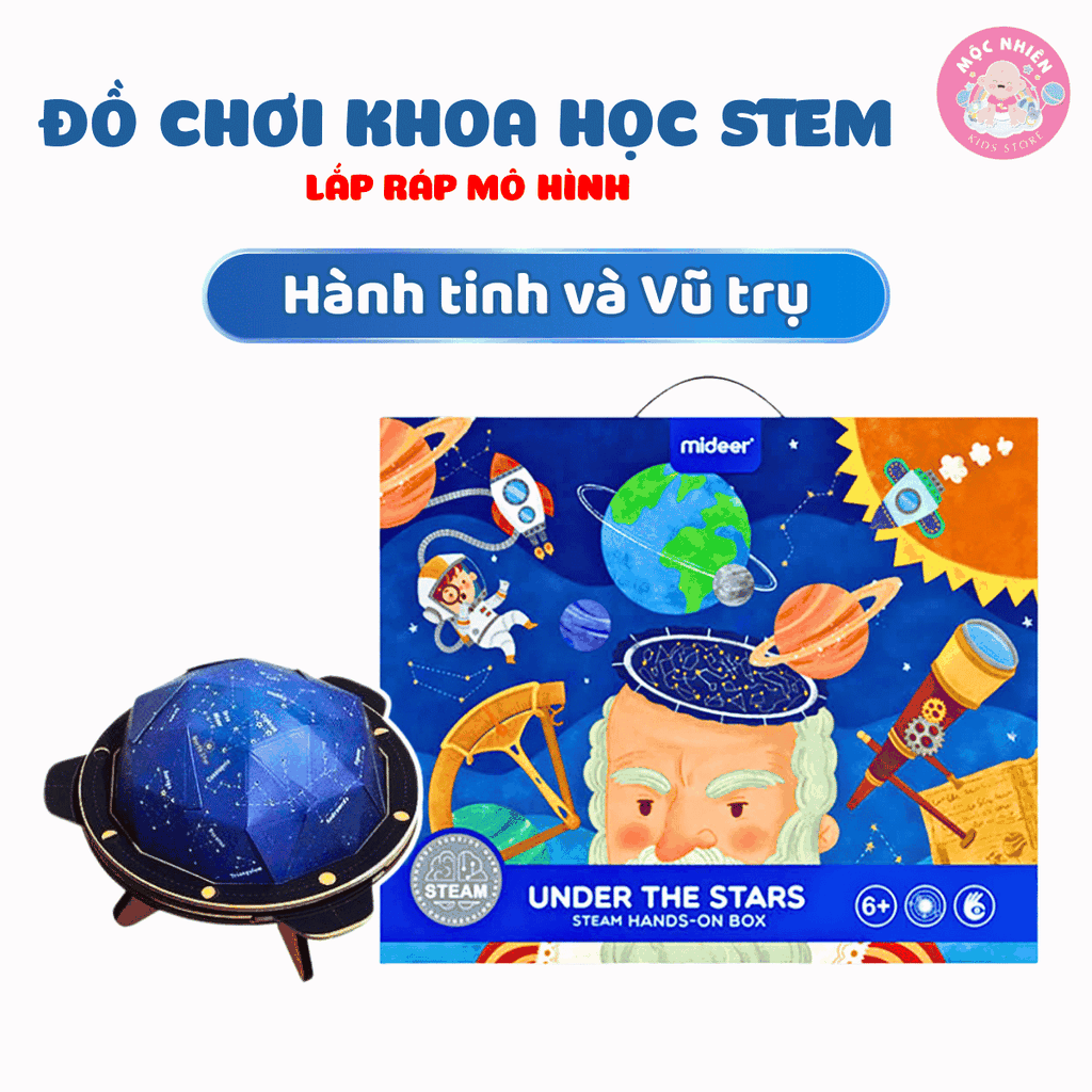 Đồ chơi khoa học lắp ráp mô hình thủ công STEM MIDEER Hands-on Box (cho bé từ 6 tuổi)