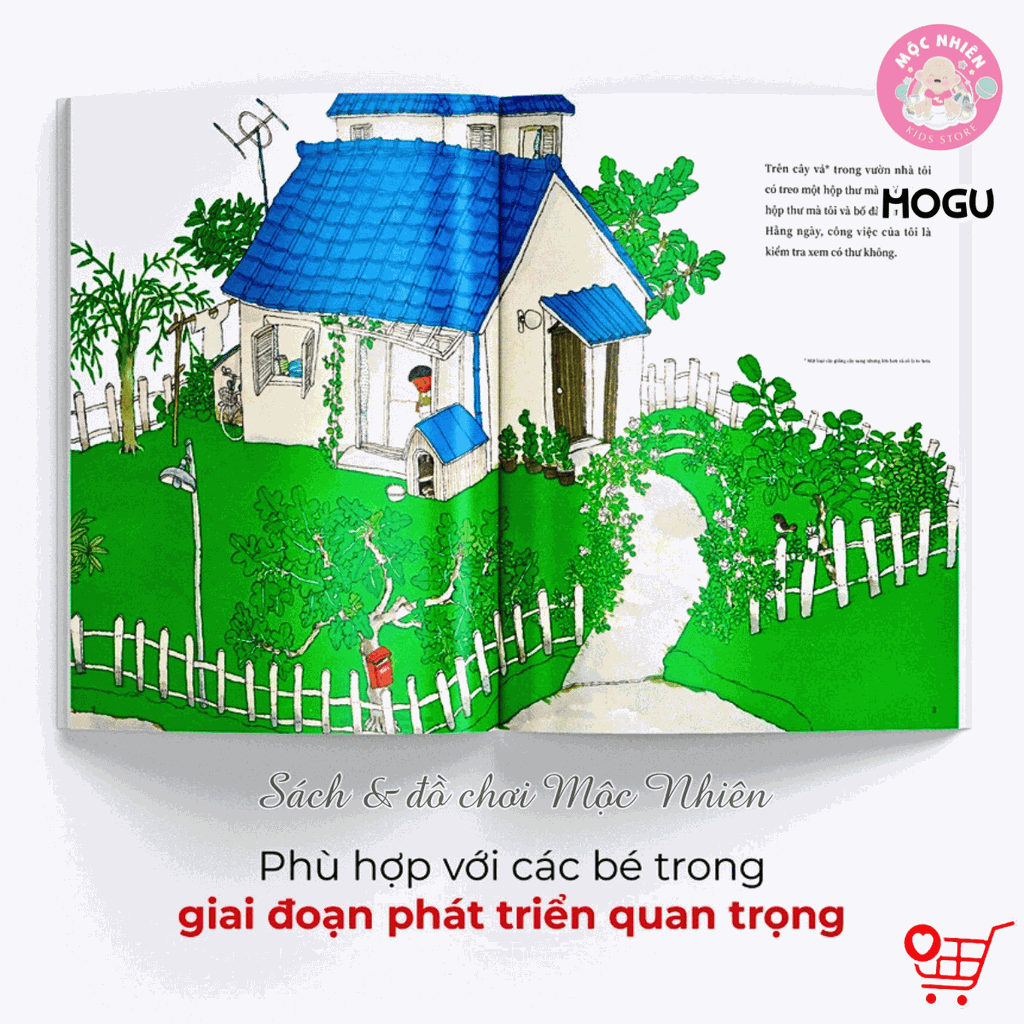 Sách Truyện Ehon cho bé 3-6 tuổi - Phát triển cảm xúc - MOGU