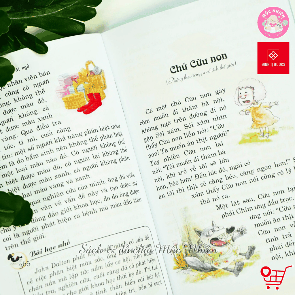 Sách - 365 chuyện kể trước giờ đi ngủ - Những câu chuyện phát triển chỉ số IQ và EQ cho trẻ từ 2-12 tuổi - Đinh Tị Books