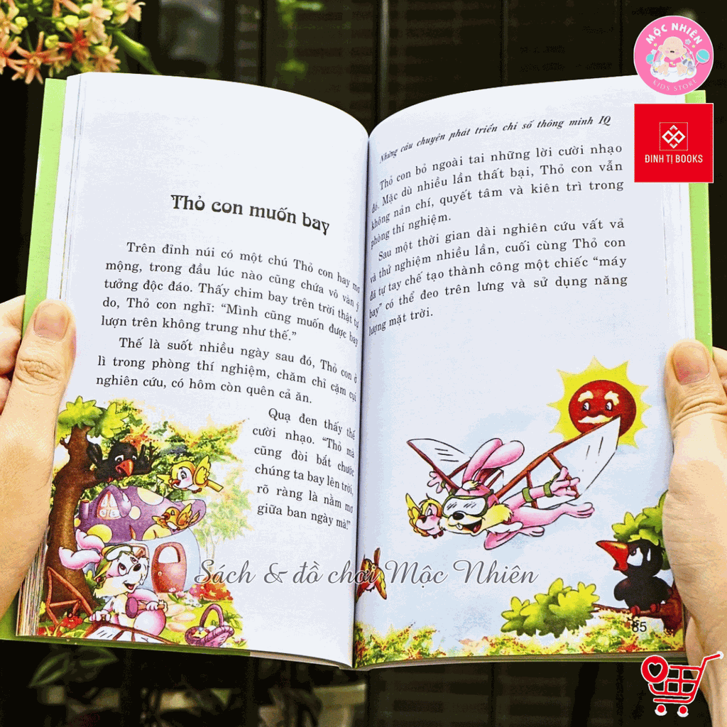 Sách - 365 chuyện kể trước giờ đi ngủ - Những câu chuyện phát triển chỉ số IQ và EQ cho trẻ từ 2-12 tuổi - Đinh Tị Books