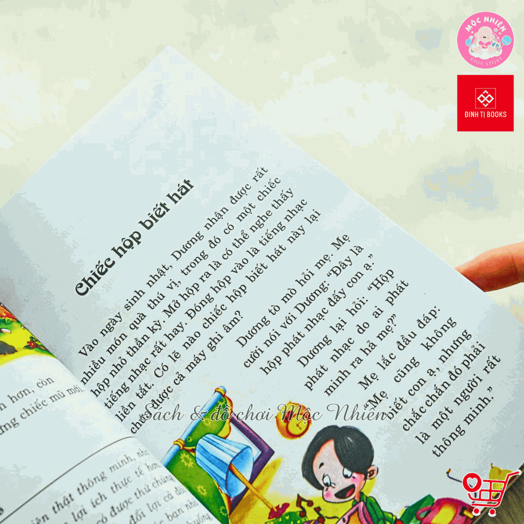 Sách - 365 chuyện kể trước giờ đi ngủ - Những câu chuyện phát triển chỉ số IQ và EQ cho trẻ từ 2-12 tuổi - Đinh Tị Books