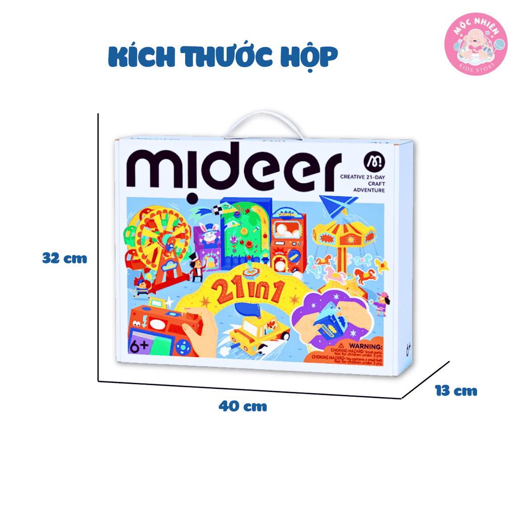 Đồ chơi khoa học lắp ráp mô hình thủ công STEM MIDEER Hands-on Box (cho bé từ 6 tuổi)
