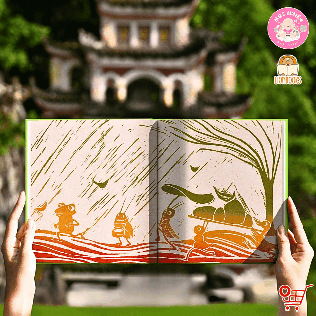 Combo 03 cuốn bìa cứng Chuyện mùa trăng 2025 - Sách Trung thu cho bé - Lionbooks