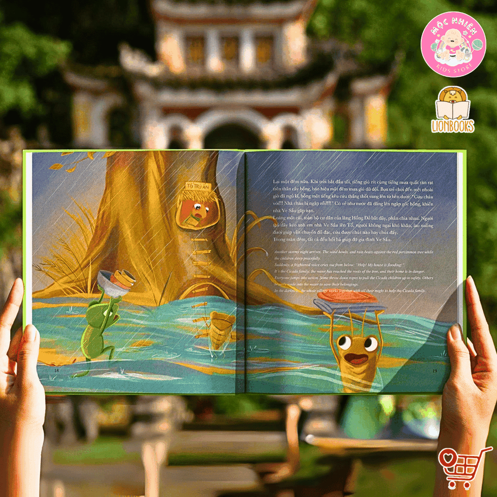 Combo 03 cuốn bìa cứng Chuyện mùa trăng 2025 - Sách Trung thu cho bé - Lionbooks