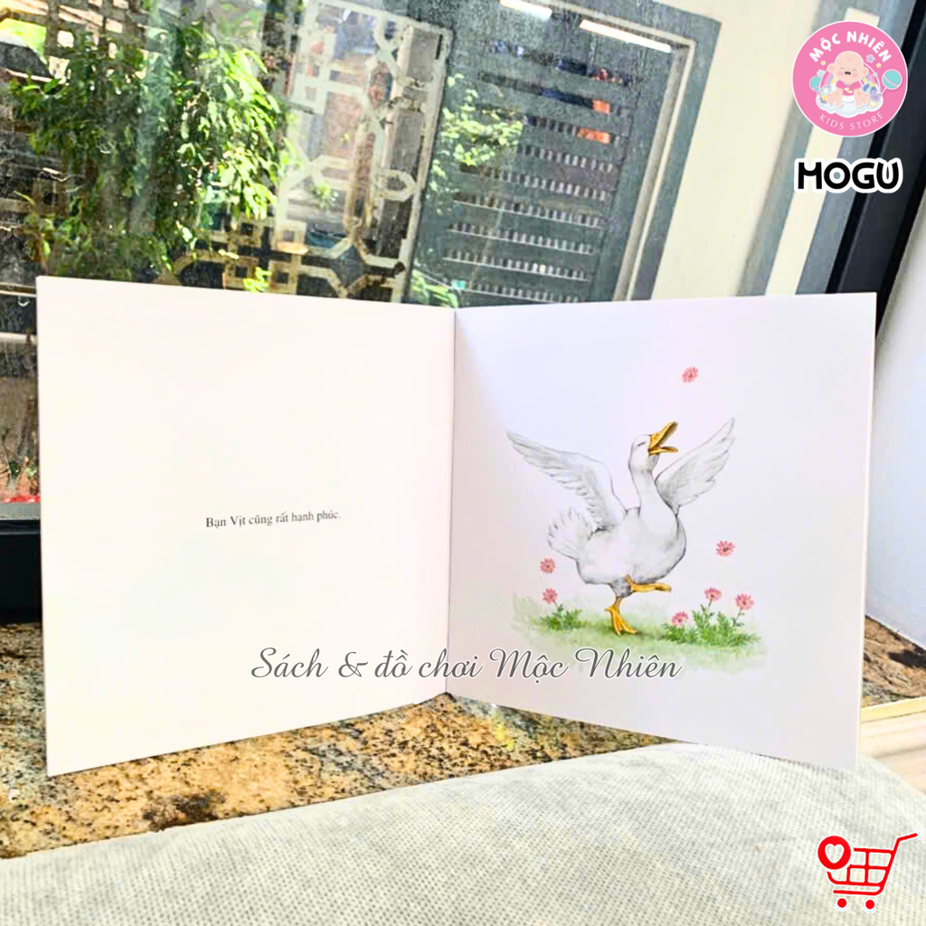 Combo 04 cuốn Sách Truyện Ehon cho bé 1-2-3 tuổi - Nuôi dạy em bé biết yêu thương - Mọt sách Mogu