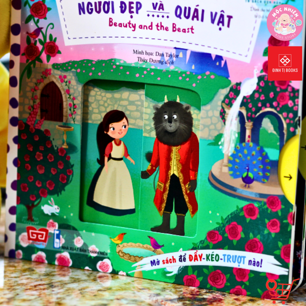 Sách chuyển động - First Stories (tương tác đẩy, trượt, kéo cho trẻ 0 - 6 tuổi) - Đinh Tị Books