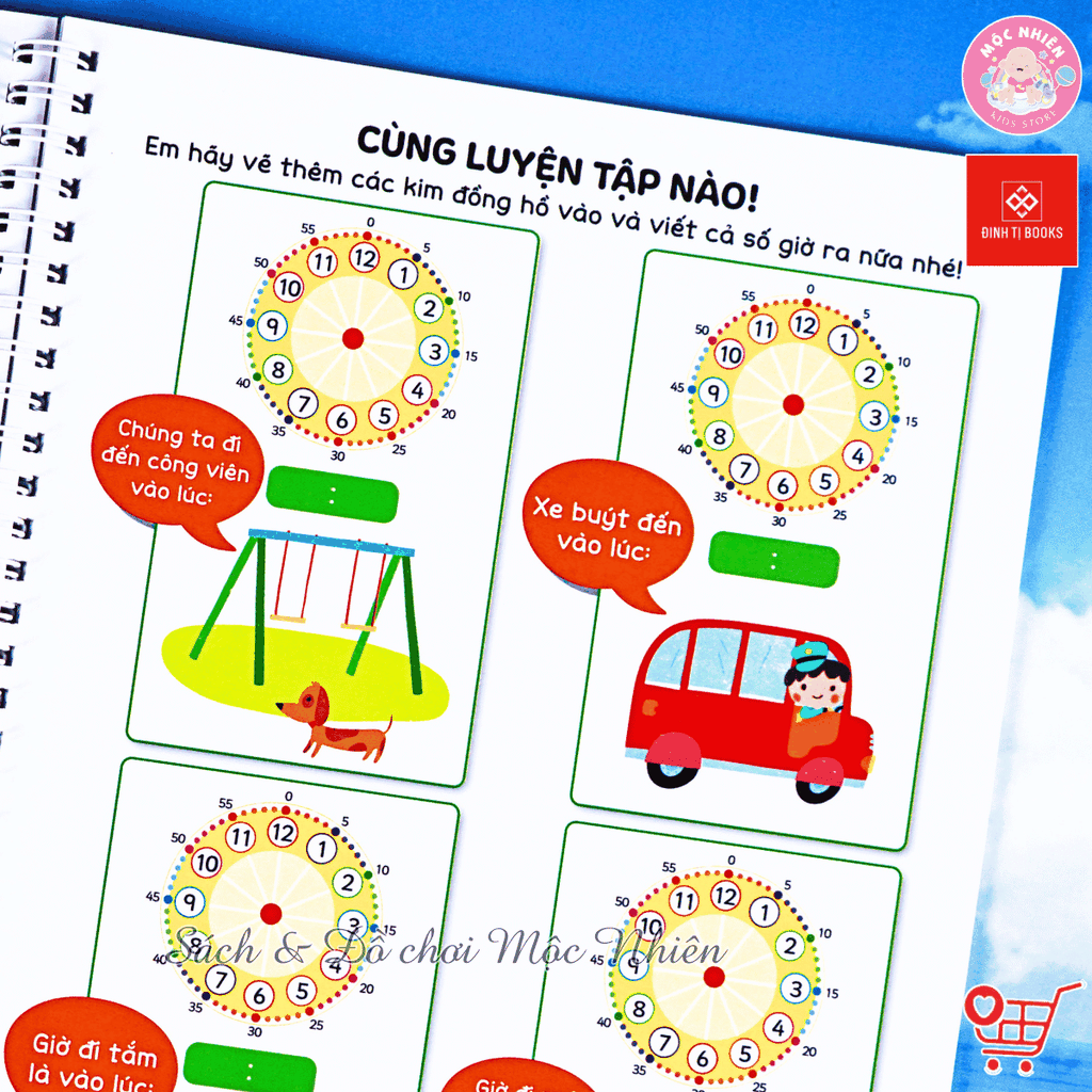 Combo 04 cuốn Sách viết xóa thông minh (Cho bé từ 4-7 tuổi) - Đinh Tị Books