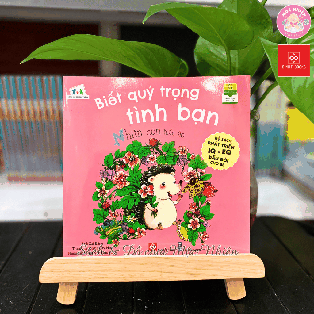 Sách - Phát triển IQ - EQ đầu đời cho bé từ 0 - 6 tuổi (Lẻ cuốn) - Rèn trí thông minh, rèn luyện trí nhớ - Đinh Tị Books