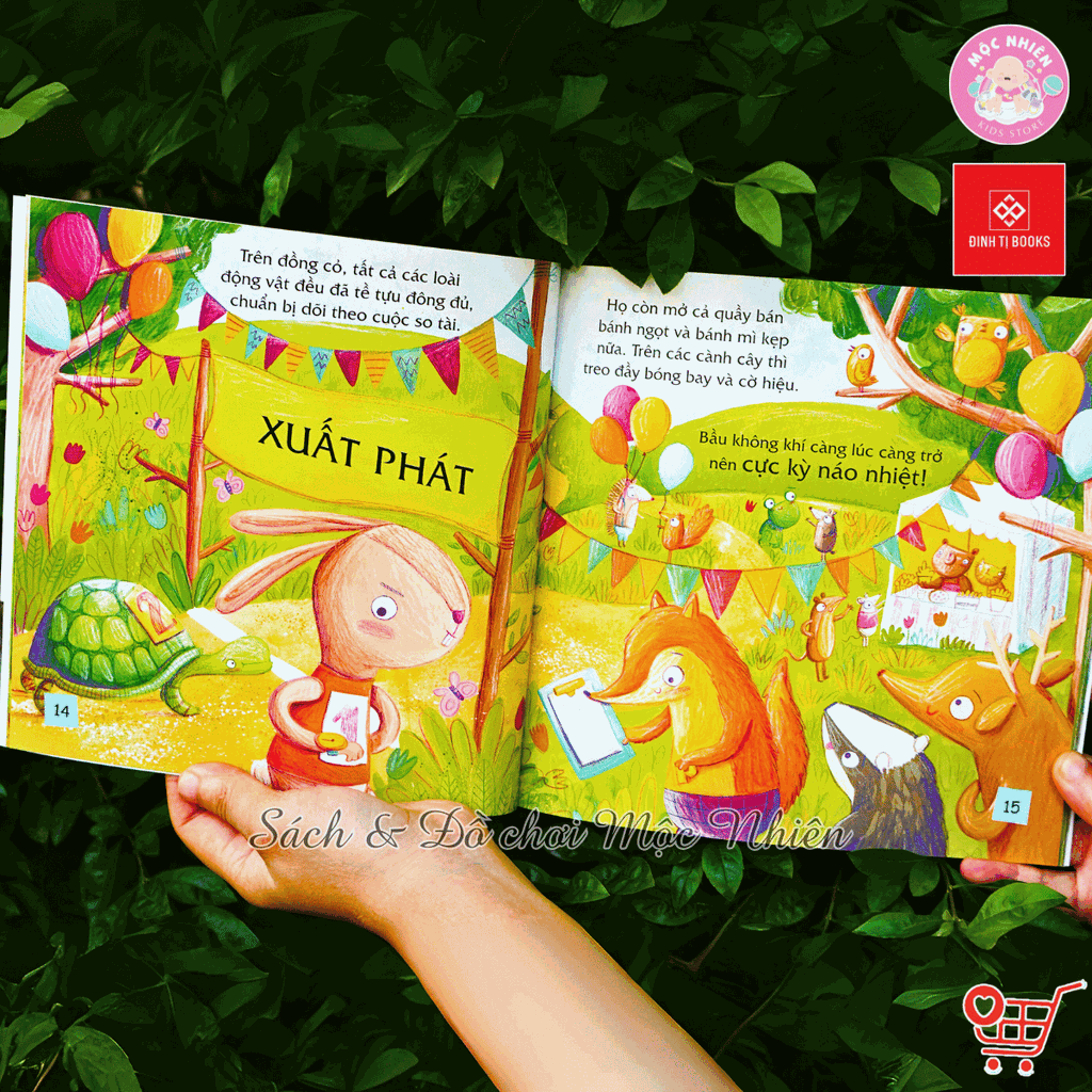 Combo 02 cuốn Sách - Truyện kể mỗi ngày cho trẻ 3 - 9 tuổi (Sự tích các loài vật và Ngụ ngôn Aesop) - Đinh Tị Books