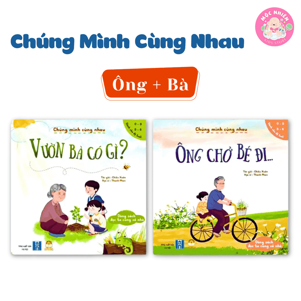 Bộ sách - Chúng mình cùng nhau 1 và 2 - Lionbooks