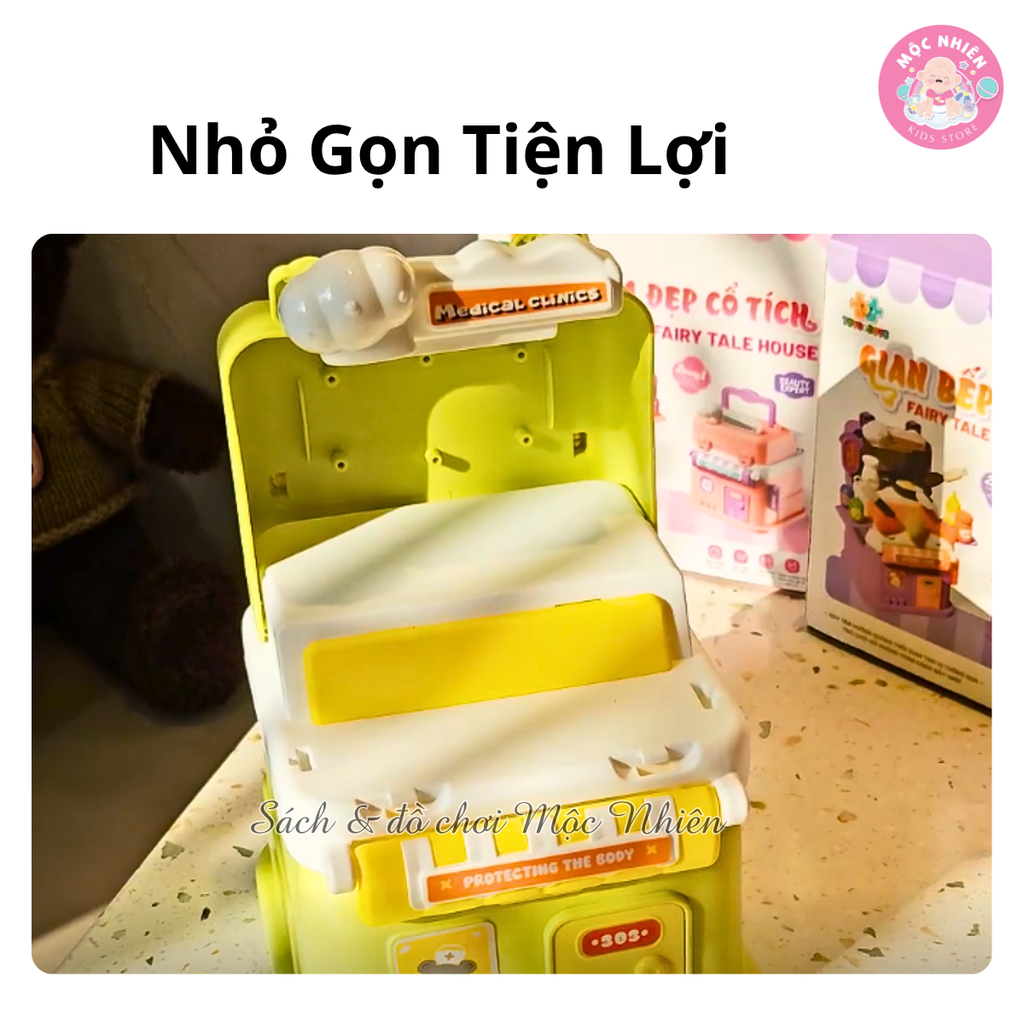Đồ chơi nhập vai ngôi nhà cổ tích - Cho trẻ từ 3 tuổi - Toys&Joys