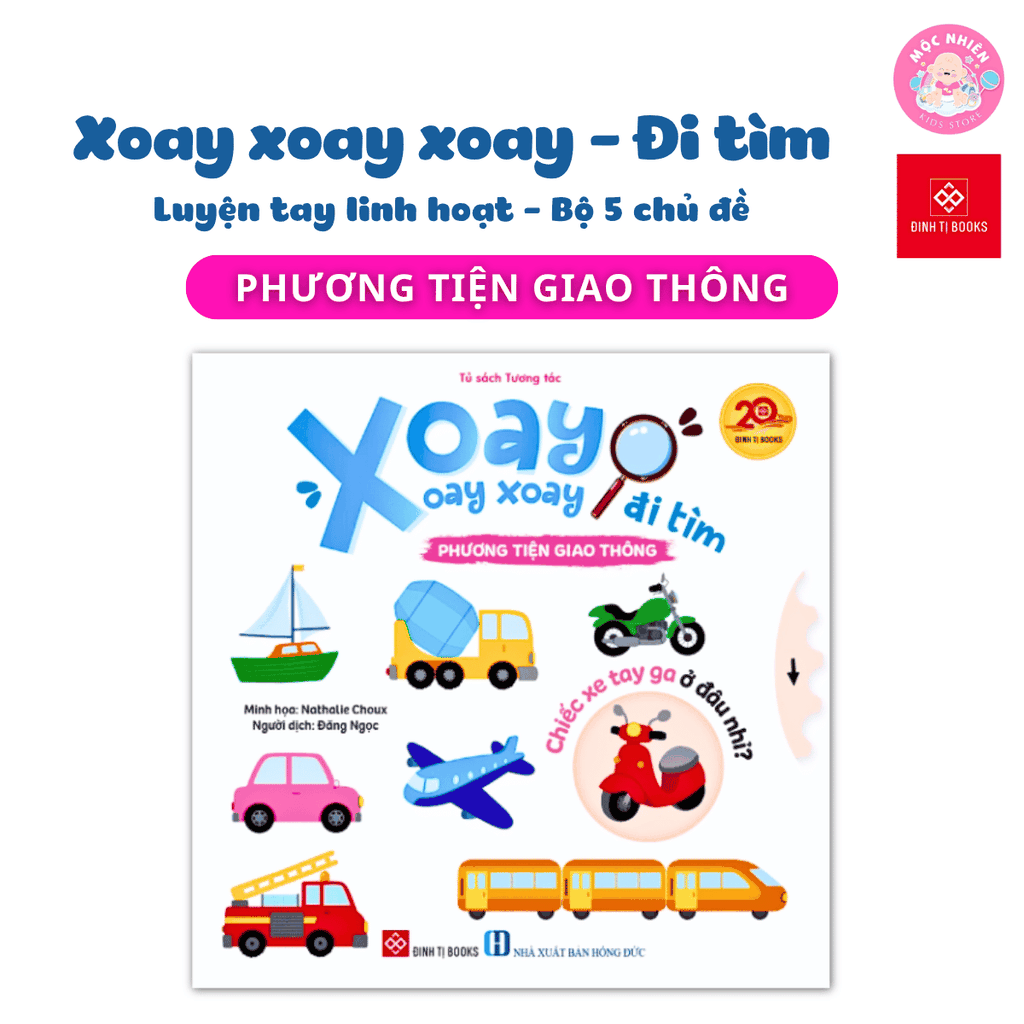 Sách - Xoay xoay xoay - Đi tìm… - Đinh Tị Books