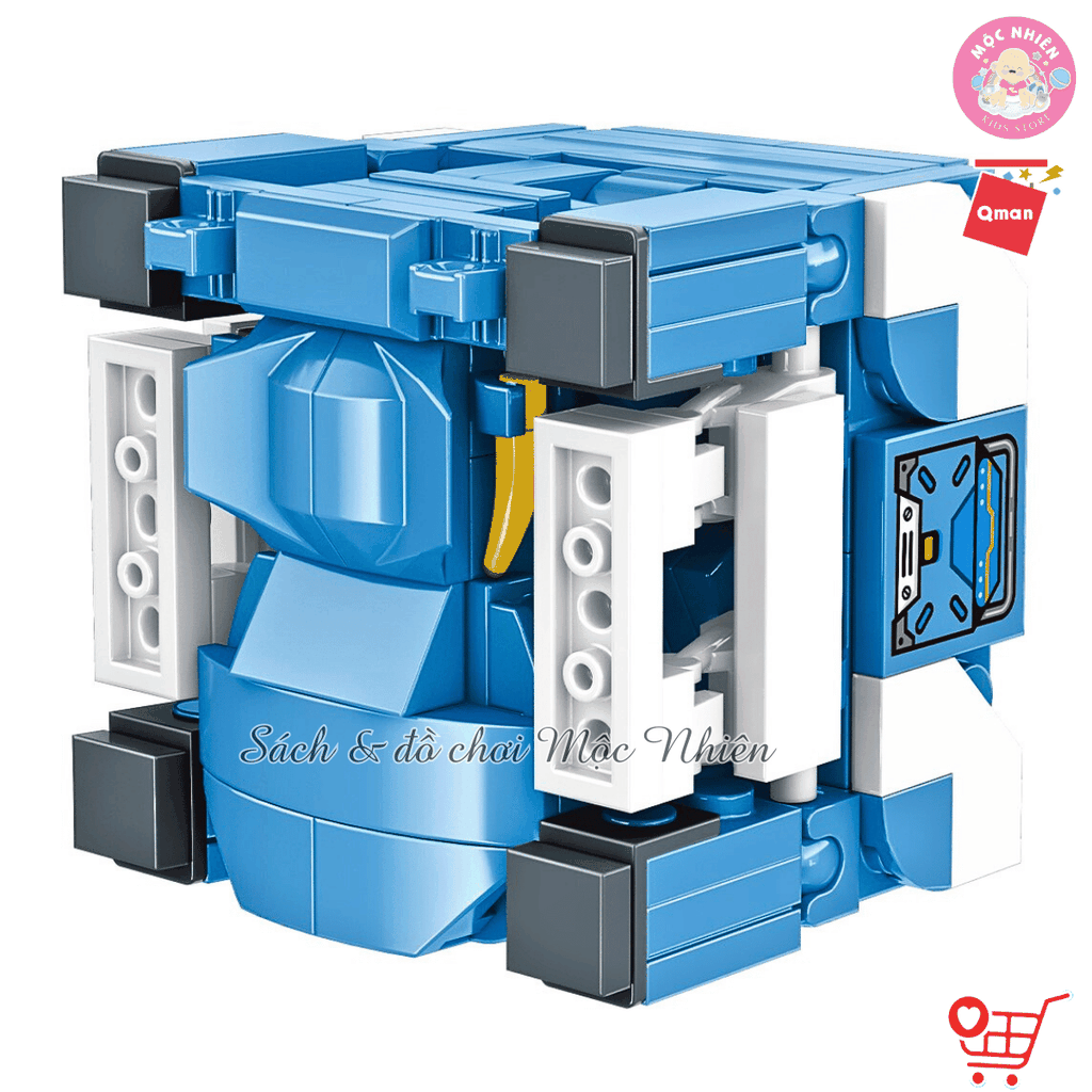 Đồ chơi lắp ráp Qman 41205 - Hà mã (149 chi tiết)