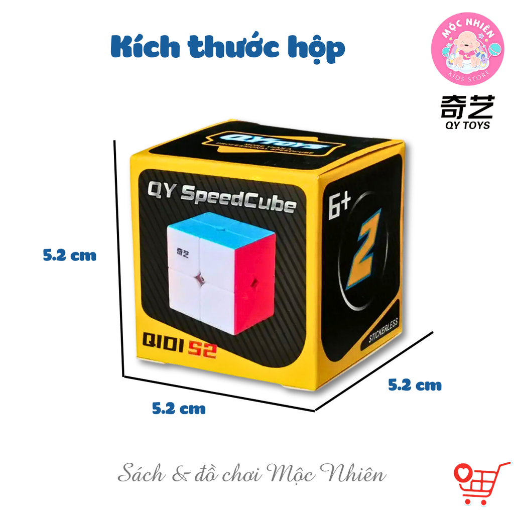 Đồ chơi trí tuệ Rubik Qiyi QY TOYS 3x3 và 2x2
