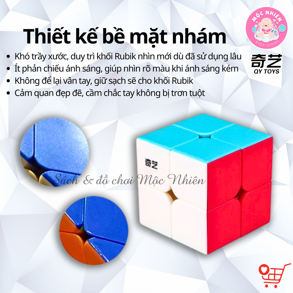 Đồ chơi trí tuệ Rubik Qiyi QY TOYS 3x3 và 2x2