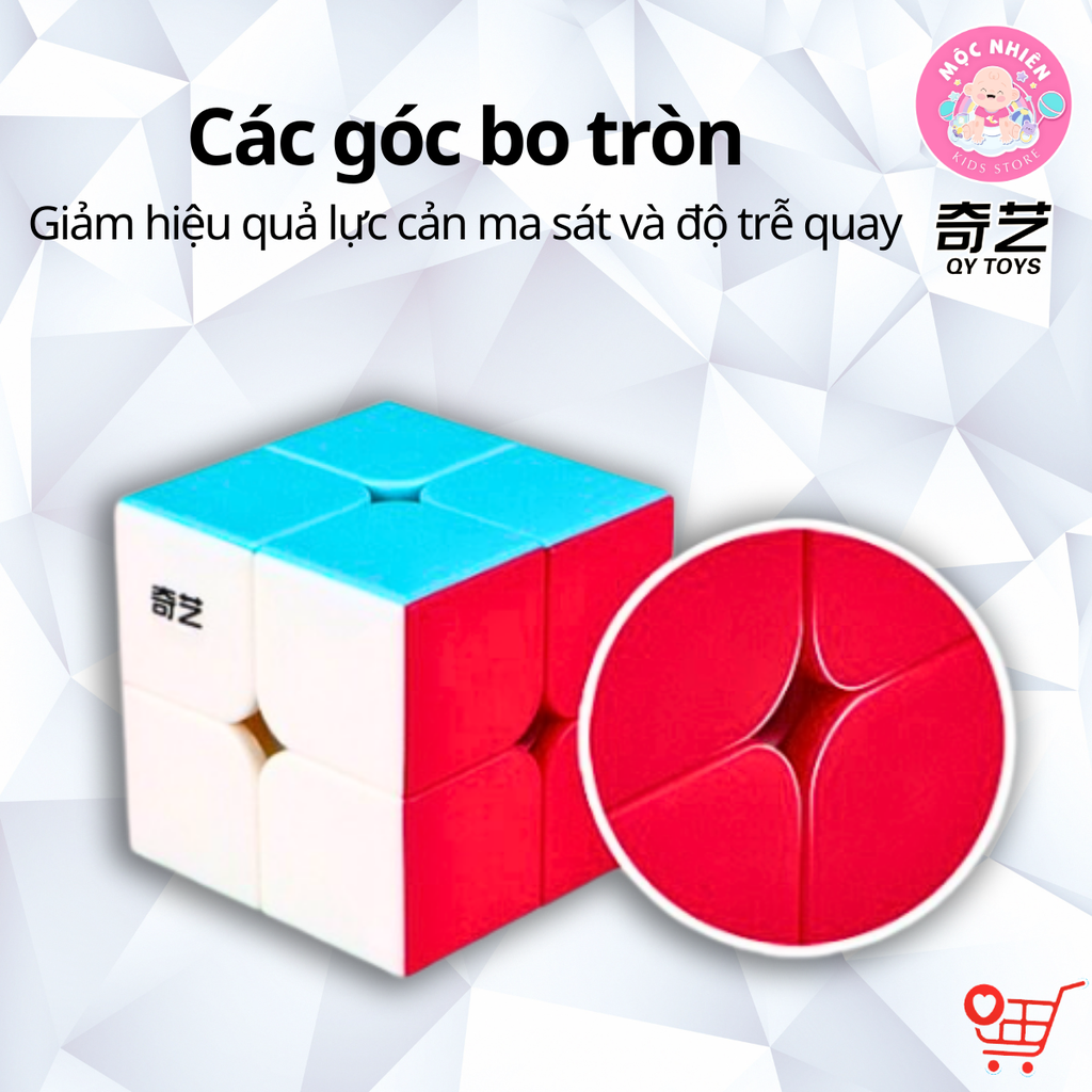 Đồ chơi trí tuệ Rubik Qiyi QY TOYS 3x3 và 2x2