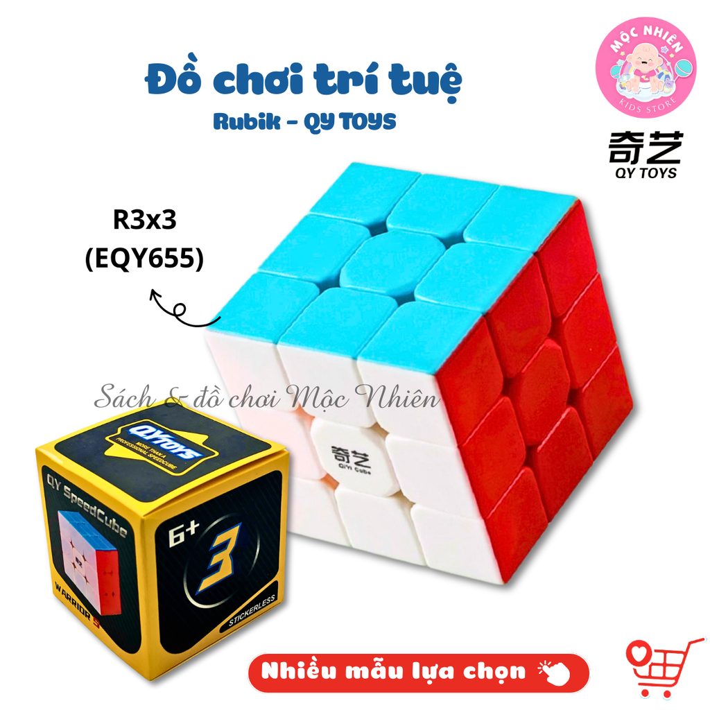 Đồ chơi trí tuệ Rubik Qiyi QY TOYS 3x3 và 2x2