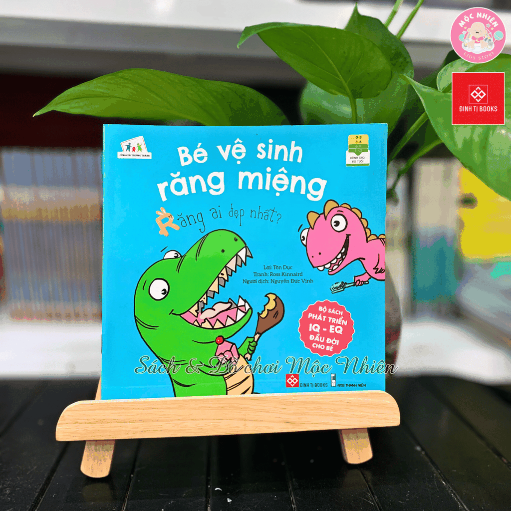 Sách - Phát triển IQ - EQ đầu đời cho bé từ 0 - 6 tuổi (Lẻ cuốn) - Rèn trí thông minh, rèn luyện trí nhớ - Đinh Tị Books