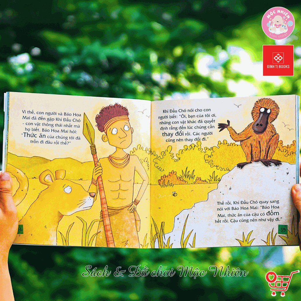 Combo 02 cuốn Sách - Truyện kể mỗi ngày cho trẻ 3 - 9 tuổi (Sự tích các loài vật và Ngụ ngôn Aesop) - Đinh Tị Books