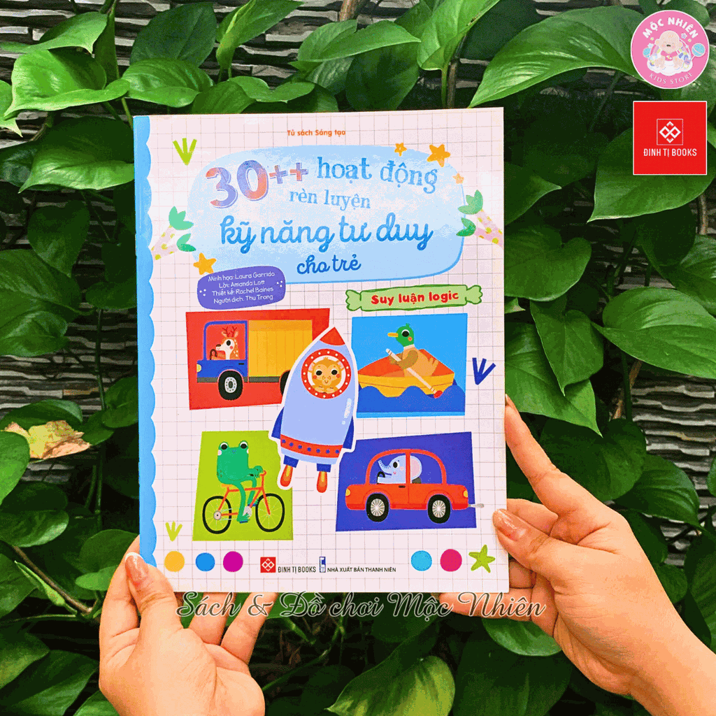 Sách - 30++ hoạt động rèn luyện kỹ năng tư duy cho trẻ - Đinh Tị Books