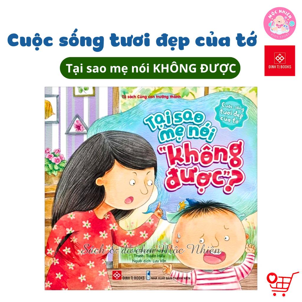 Combo 06 cuốn sách - Bộ sách cuộc sống tươi đẹp của bé - Đinh Tị Books