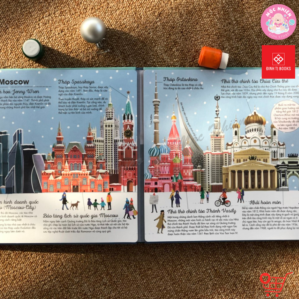 Combo 02 cuốn Khám phá In Focus - Cuốn sách khổng lồ - Đinh Tị Books