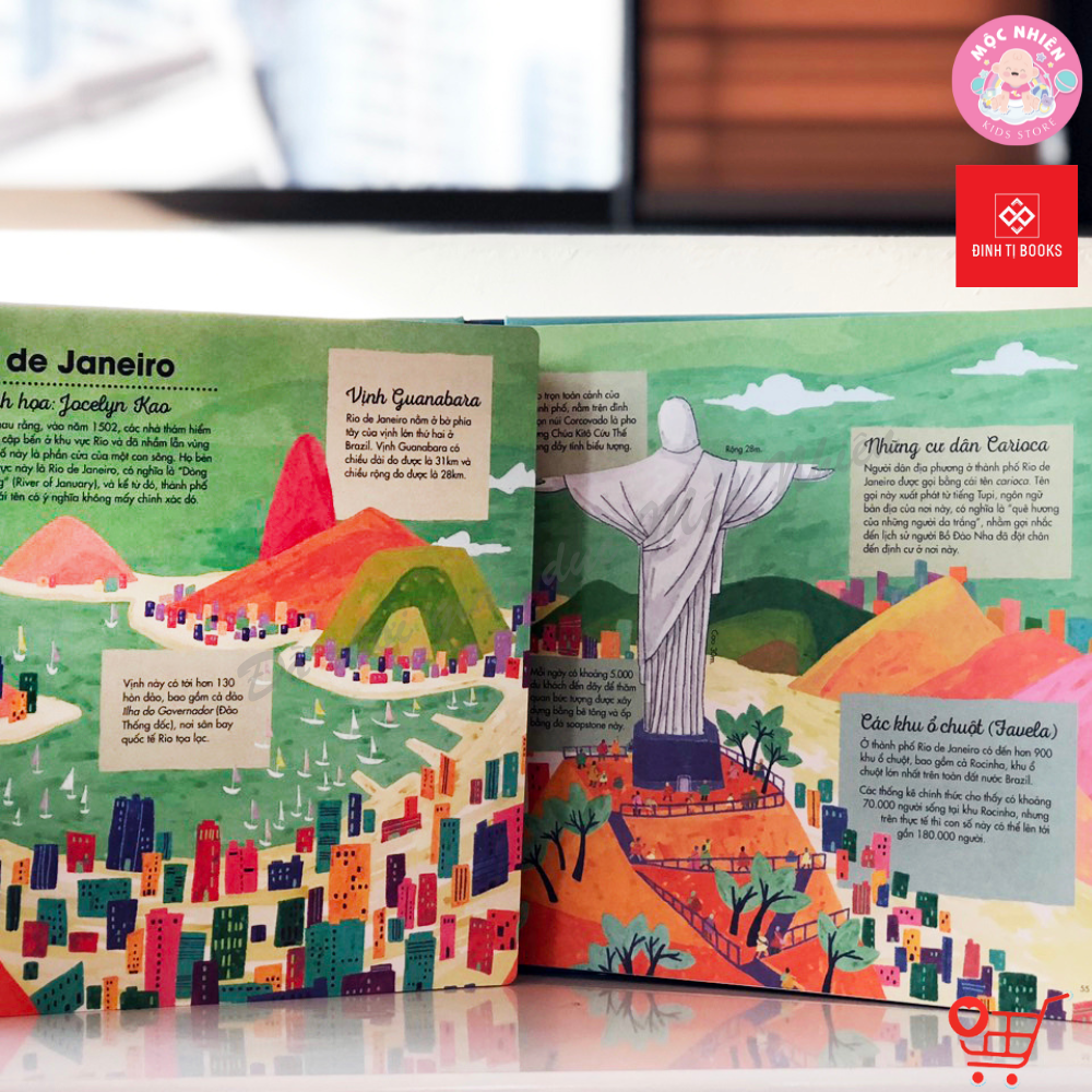Sách Khám Phá In Focus - Cuốn Sách Khổng Lồ (Dành cho bé từ 6 tuổi) - Đinh Tị Books