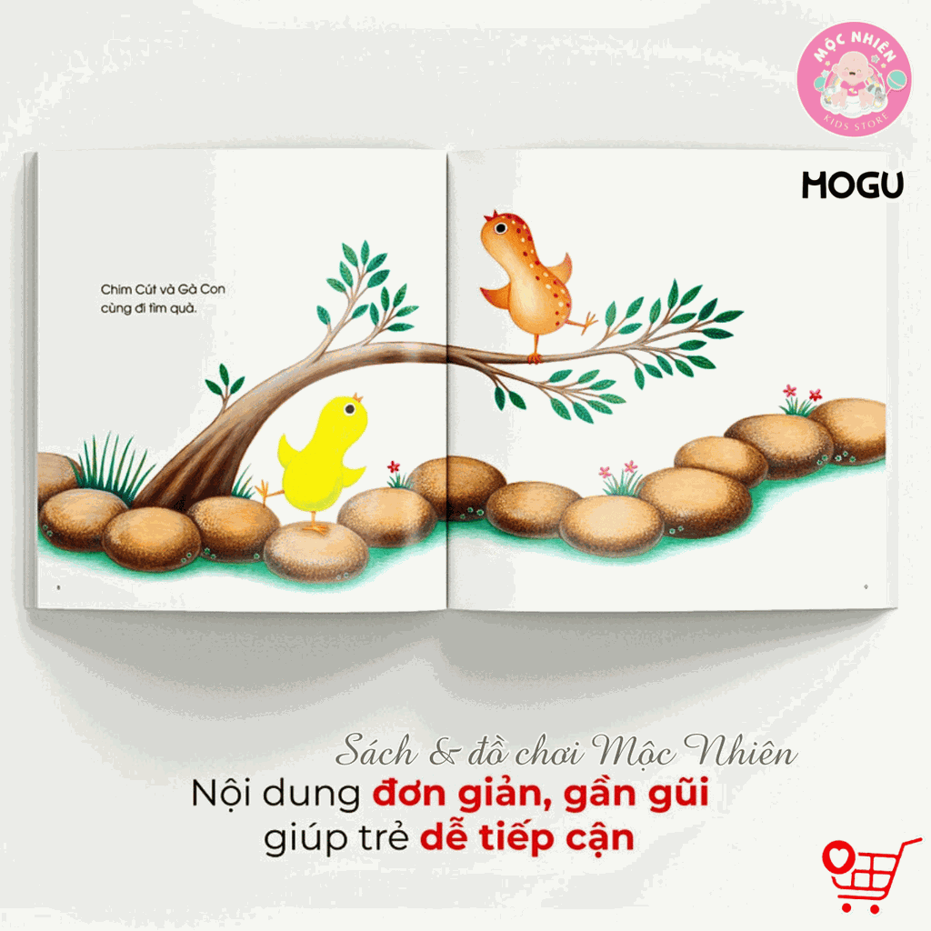 Combo 03 cuốn Sách Truyện Ehon cho bé 1-2-3 tuổi - Bé yêu thương gia đình - MOGU