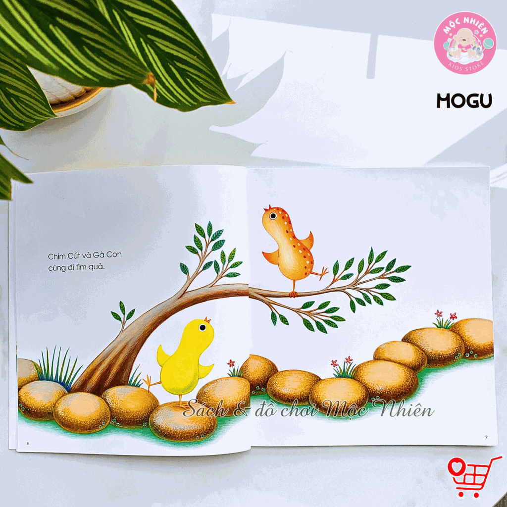 Sách Truyện Ehon cho bé 1-2-3 tuổi - Bé yêu thương gia đình - MOGU
