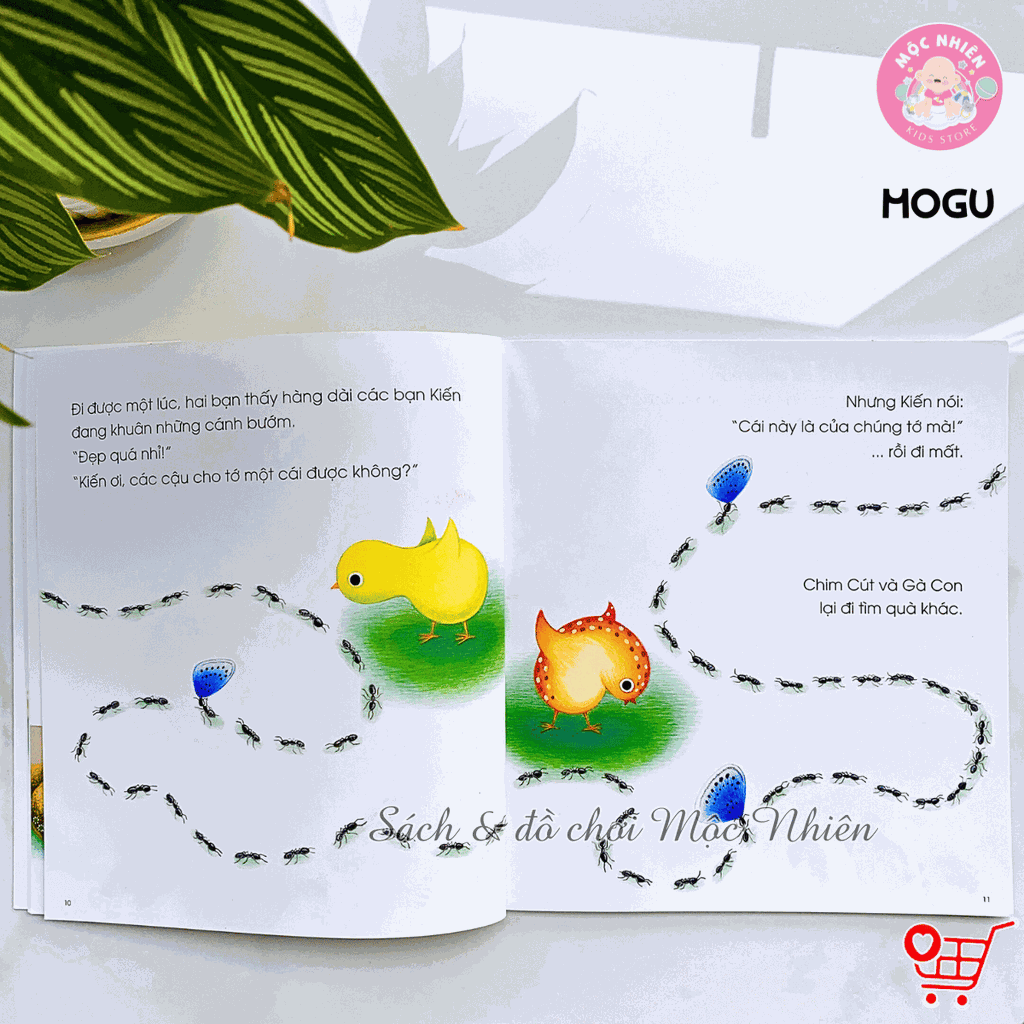 Sách Truyện Ehon cho bé 1-2-3 tuổi - Bé yêu thương gia đình - MOGU