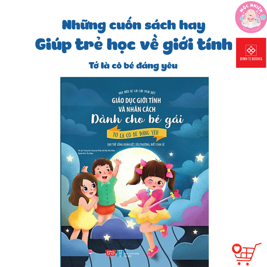 Sách - Giáo dục giới tính và nhân cách dành cho bé gái - Đinh Tị Books