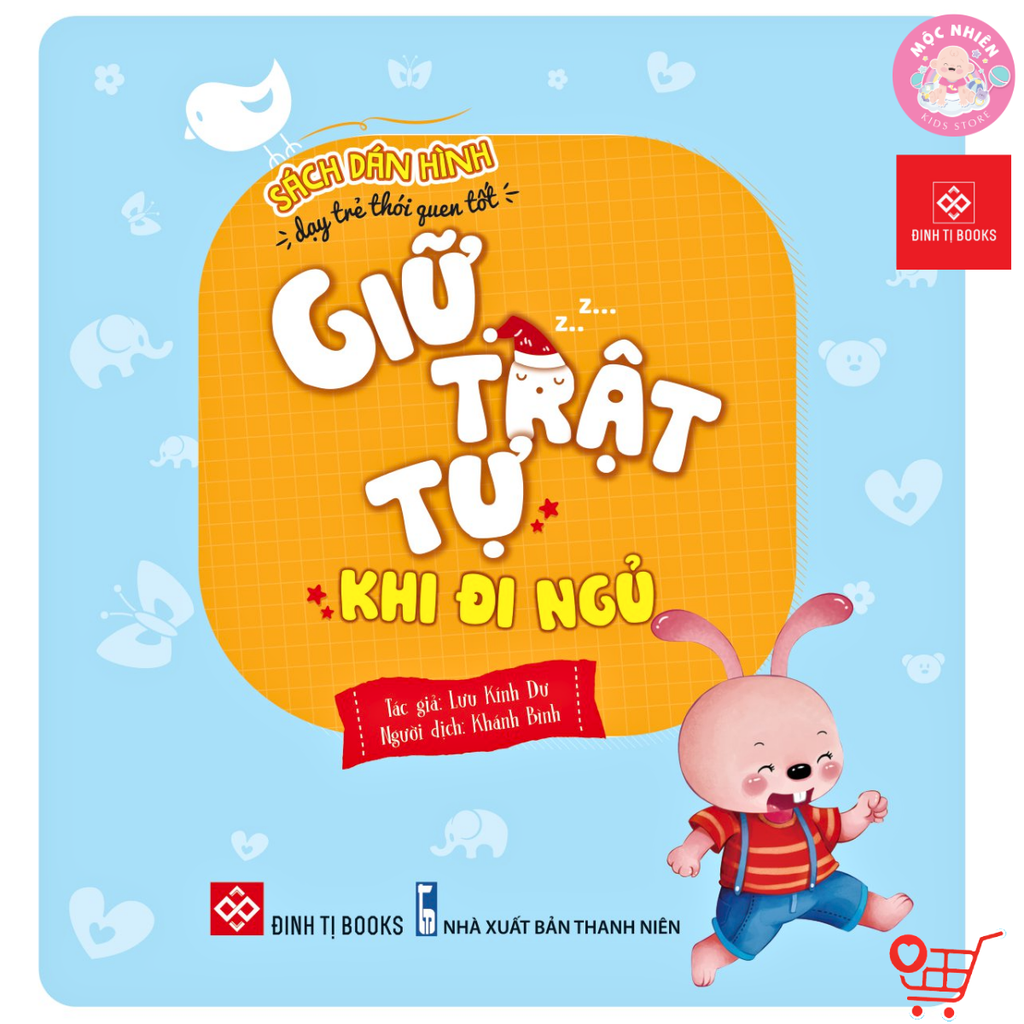 Sách dán hình - Dạy trẻ thói quen tốt - Đinh Tị Books