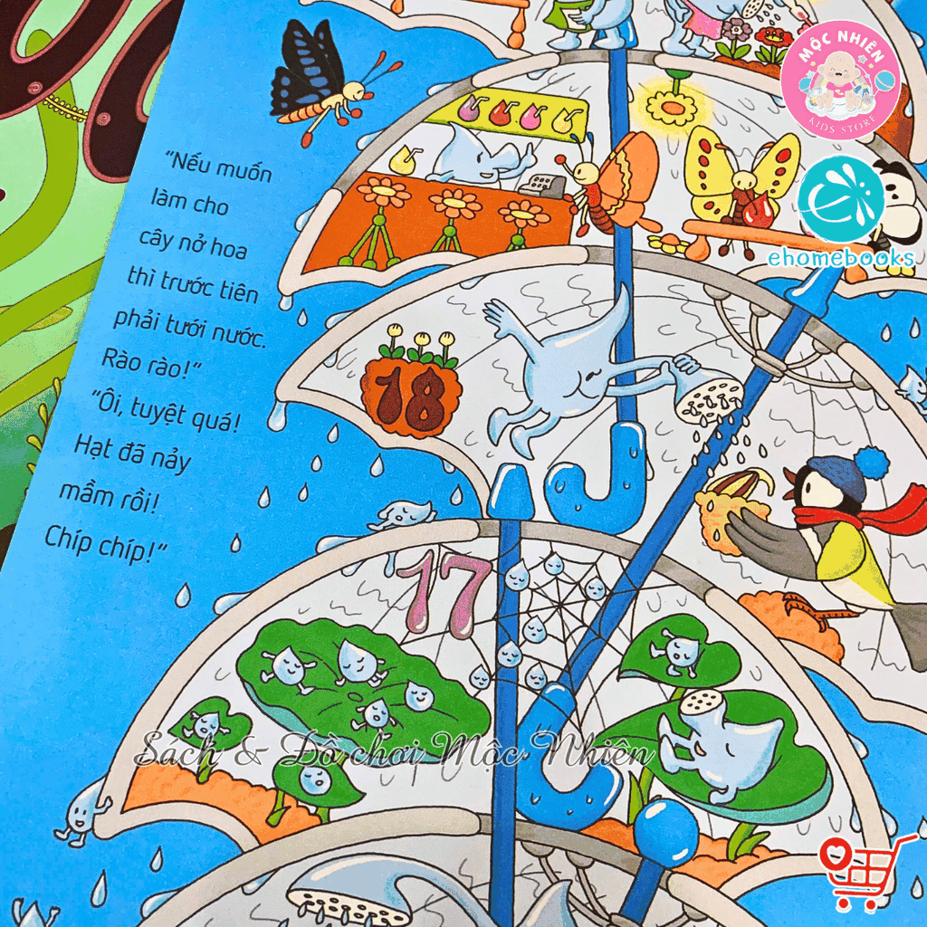 Combo 06 cuốn Sách ehon - Tòa nhà 100 tầng (Dành cho bé từ 3-8 tuổi) - Ehomebooks