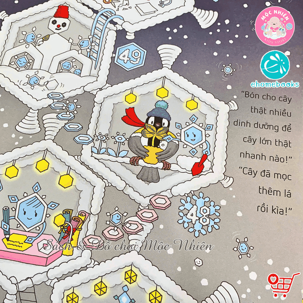 Sách ehon - Tòa nhà 100 tầng (Dành cho bé từ 3-8 tuổi) - Ehomebooks