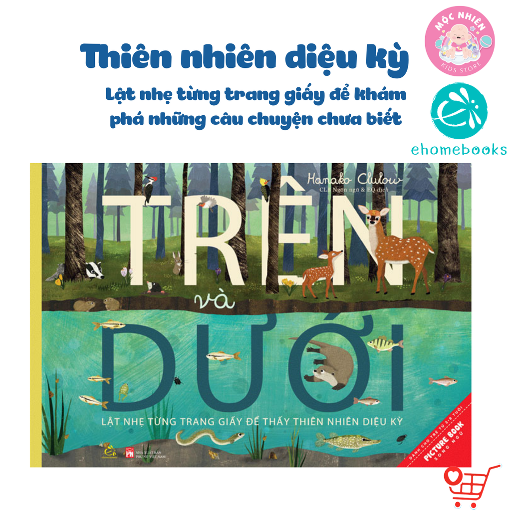 Combo Sách song ngữ Thiên nhiên dịêu kỳ - Ehomebooks (Bộ 3 Quyển)