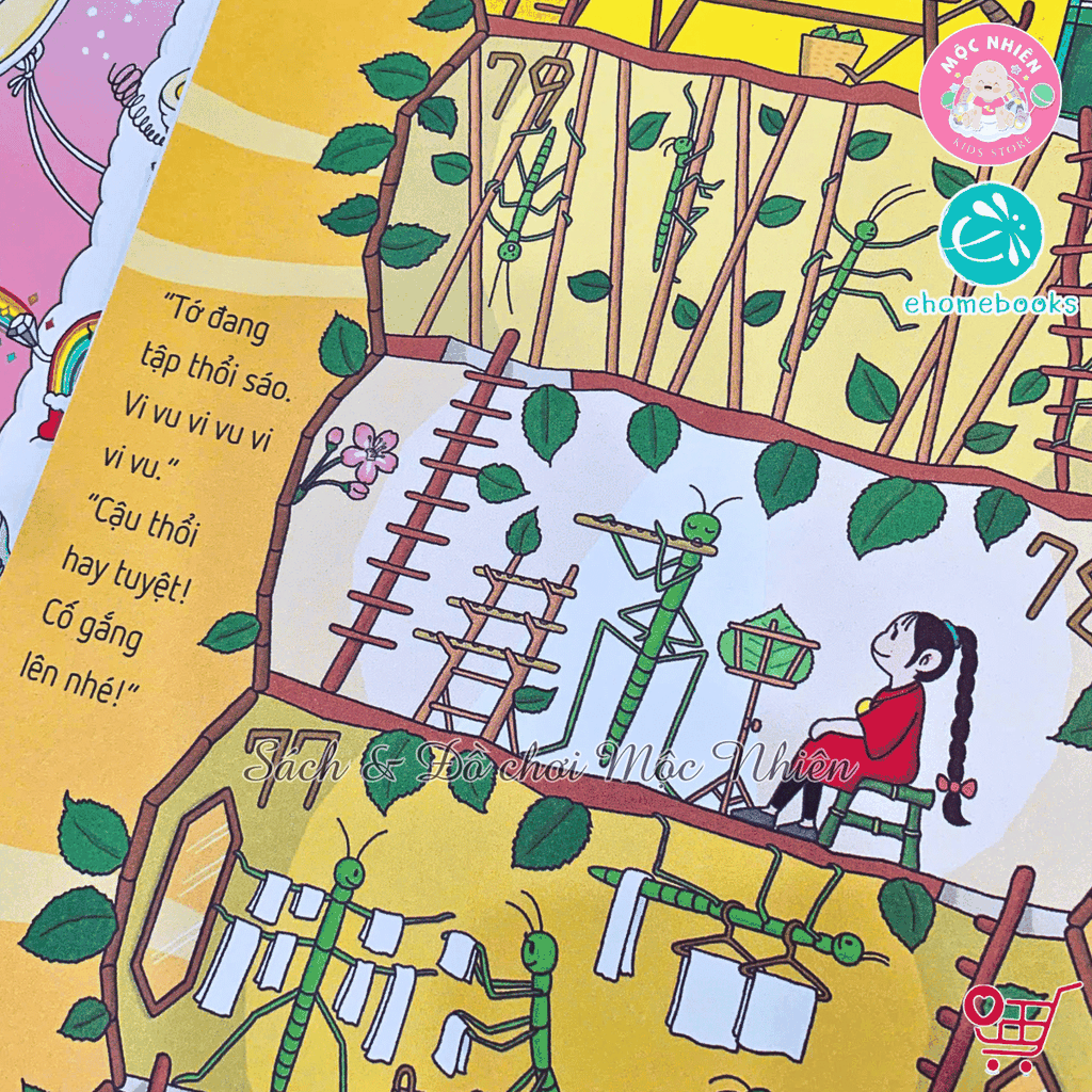 Combo 06 cuốn Sách ehon - Tòa nhà 100 tầng (Dành cho bé từ 3-8 tuổi) - Ehomebooks