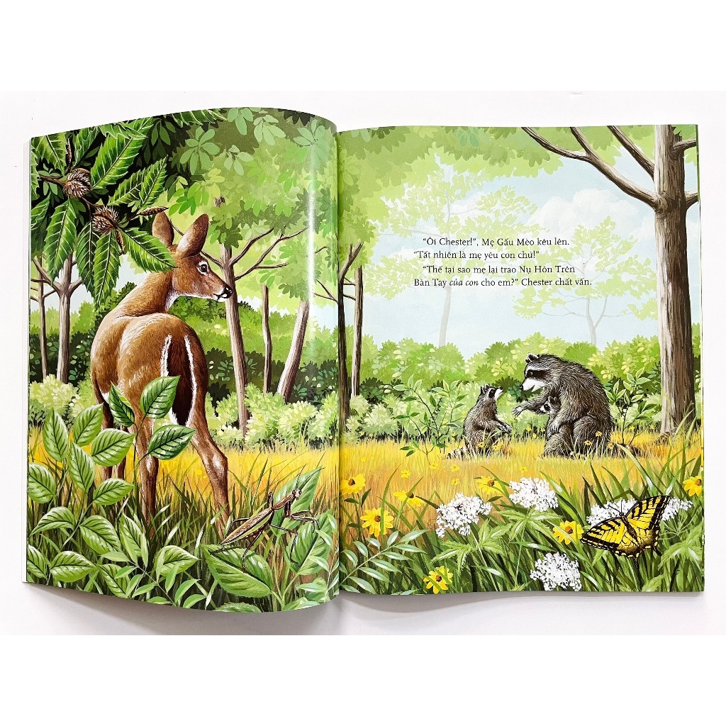 Combo 06 cuốn sách song ngữ - Nụ Hôn Trên Bàn Tay - Ehomebooks