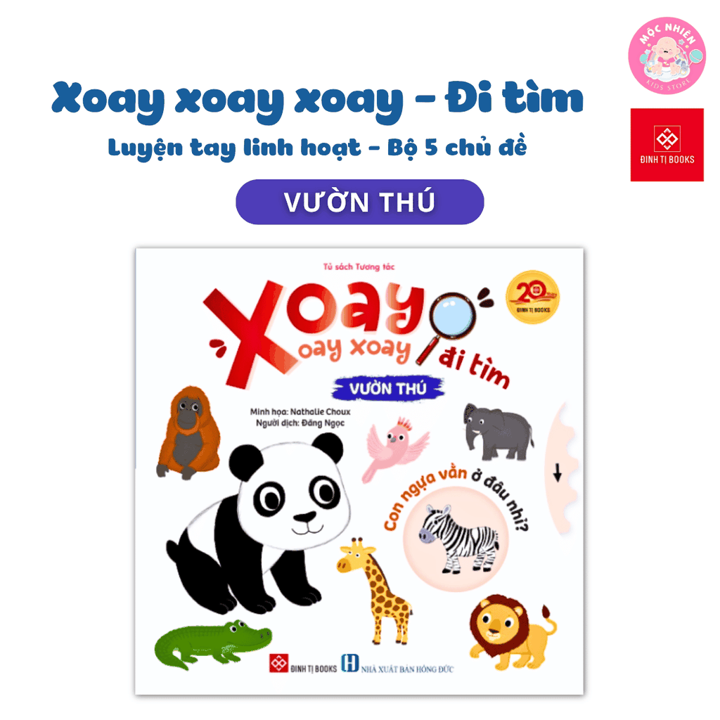 Sách - Xoay xoay xoay - Đi tìm… - Đinh Tị Books