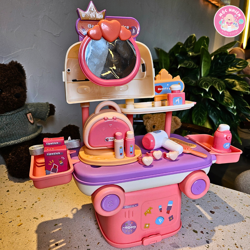 Bộ đồ chơi nhập vai Xe lưu động cho trẻ từ 3 tuổi - Chất liệu nhựa ABS cao cấp - Toys&Joys