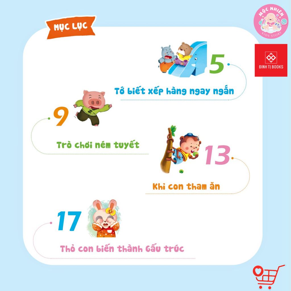 Sách dán hình - Dạy trẻ thói quen tốt - Đinh Tị Books