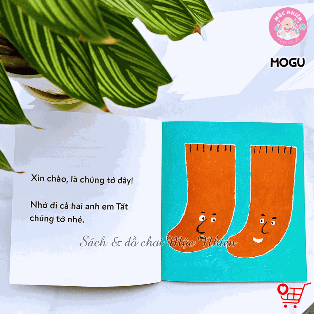 Combo 04 cuốn Sách Truyện Ehon cho bé 1-2-3 tuổi - Bé học đồ vật (0-3 tuổi) - MOGU