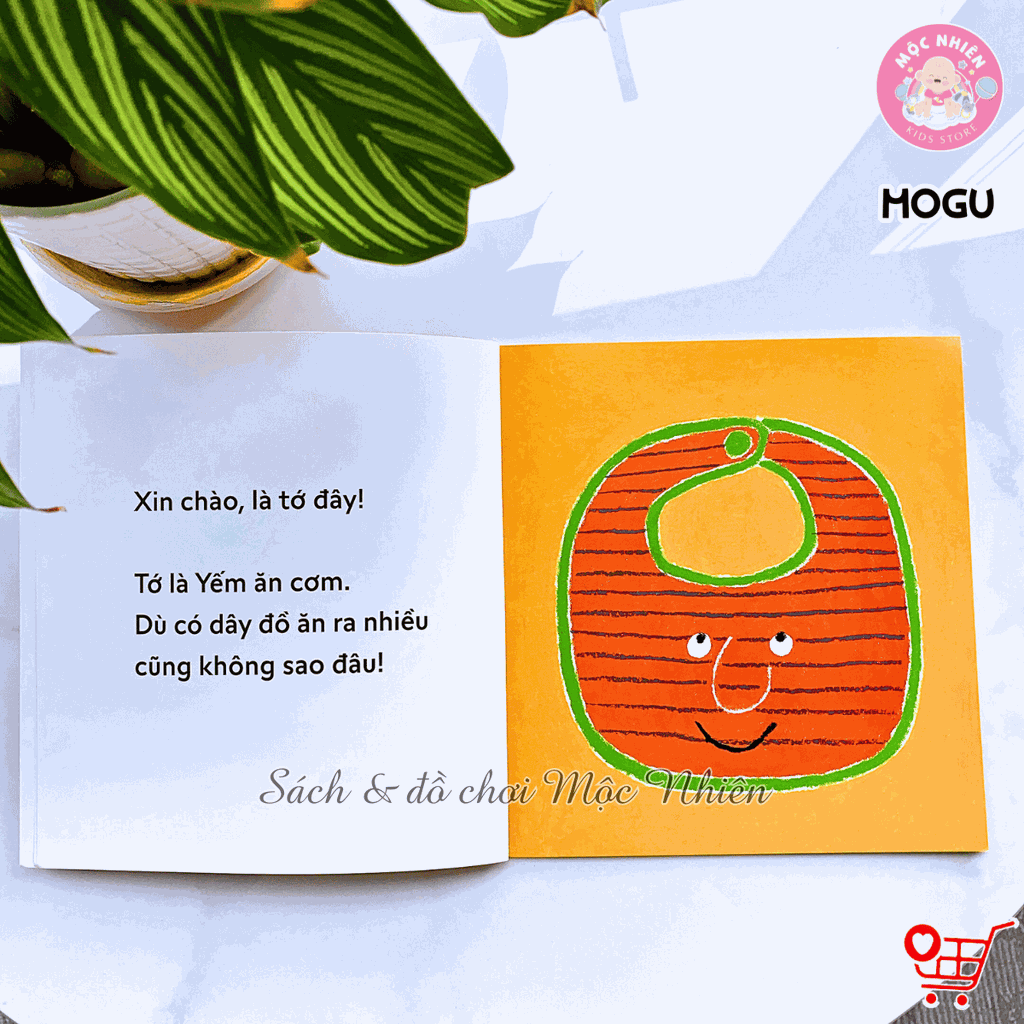 Combo 04 cuốn Sách Truyện Ehon cho bé 1-2-3 tuổi - Bé học đồ vật (0-3 tuổi) - MOGU