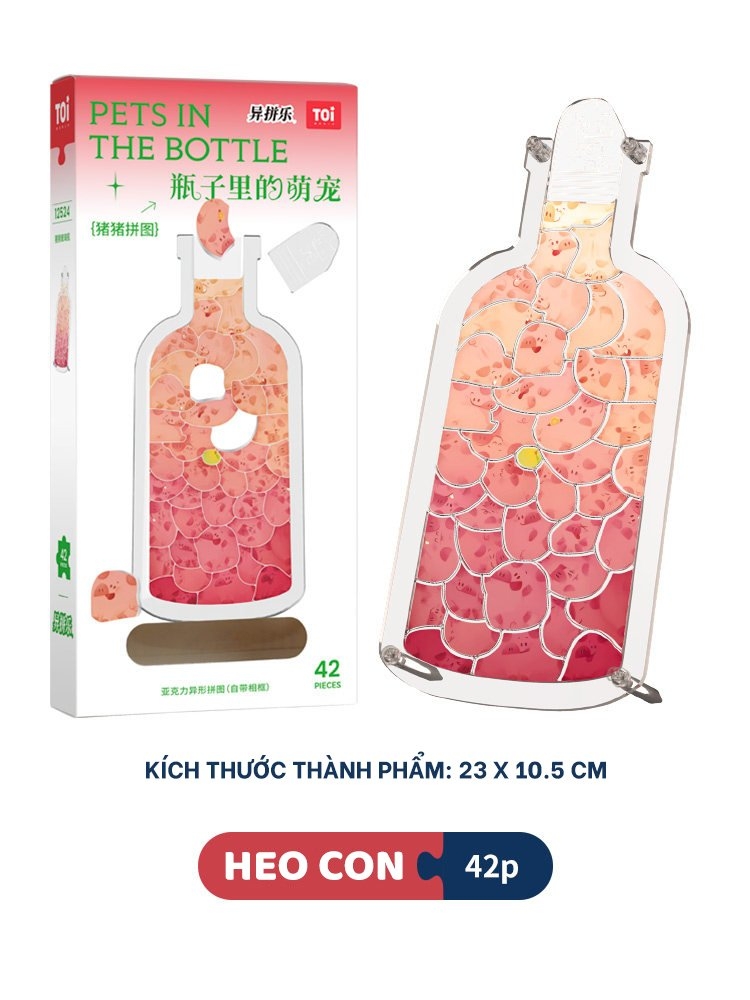 Pets in the Bottle - Xếp hình trong chai