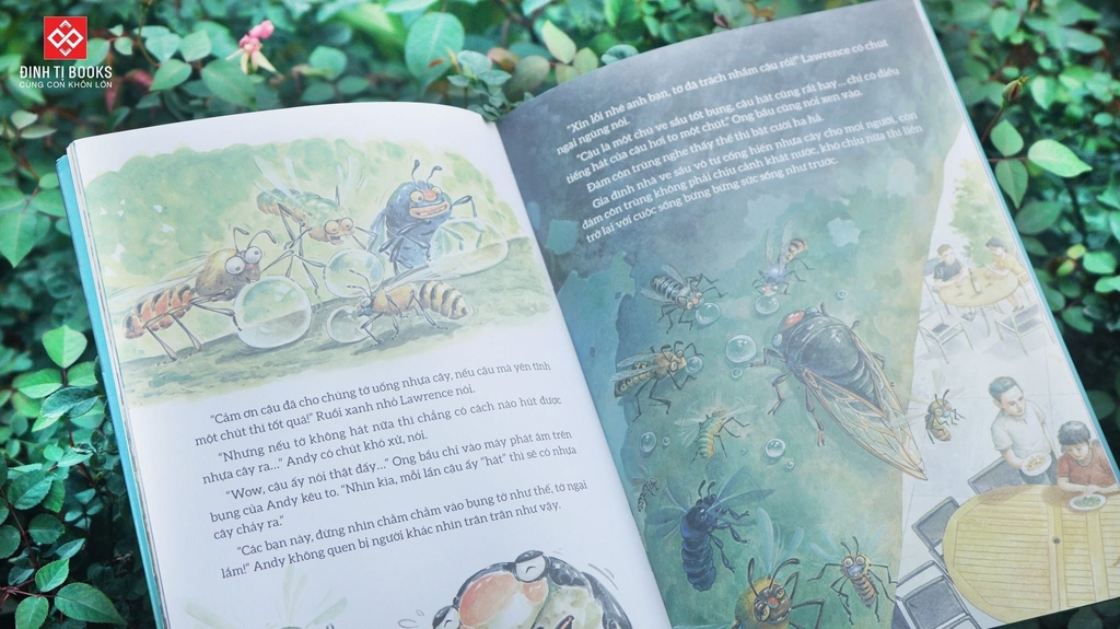 Sách - Truyện tranh khoa học về các loài côn trùng - Đinh Tị Books