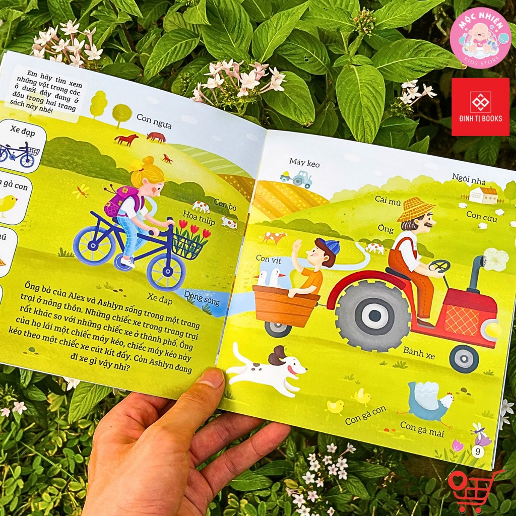 Combo 05 cuốn Sách - Bé rèn trí thông minh qua hoạt động quan sát và tìm kiếm - Đinh Tị Books